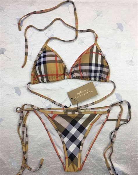 burberry black swimsuit|burberry dupe bikini.